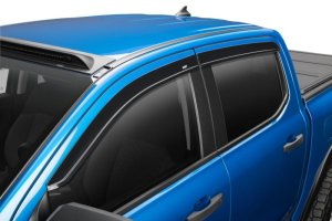 Ford Ranger SuperCrew Ventvisor - Husky Liners - Low Profile - Smoke - `19-`25